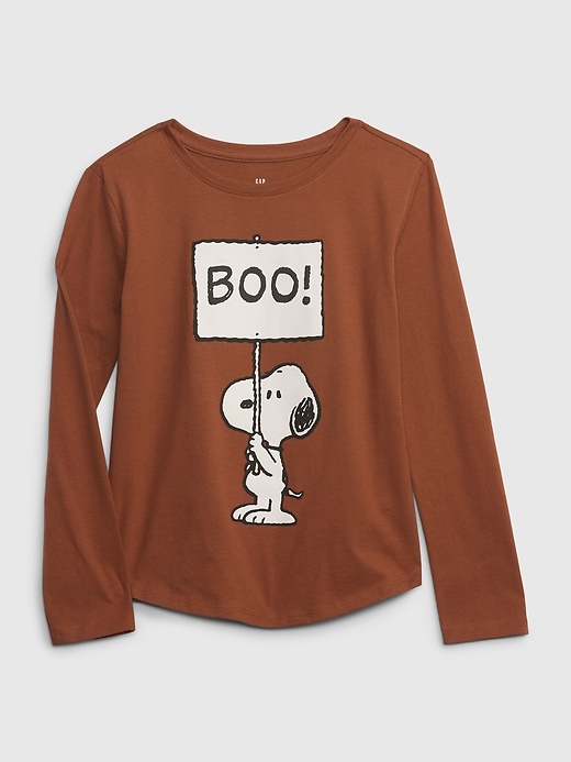View large product image 1 of 1. GapKids &#124 Peanuts Halloween Graphic T-Shirt