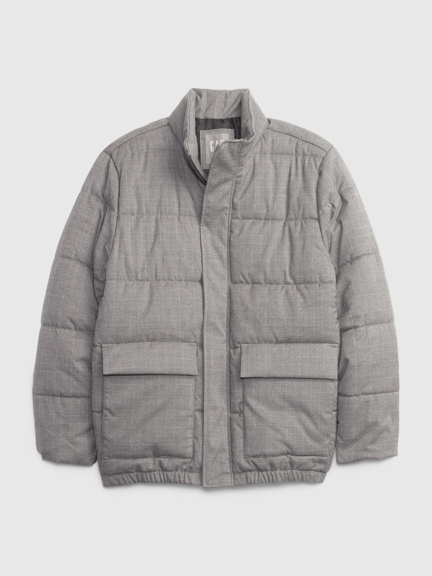 Plaid 2025 bubble jacket