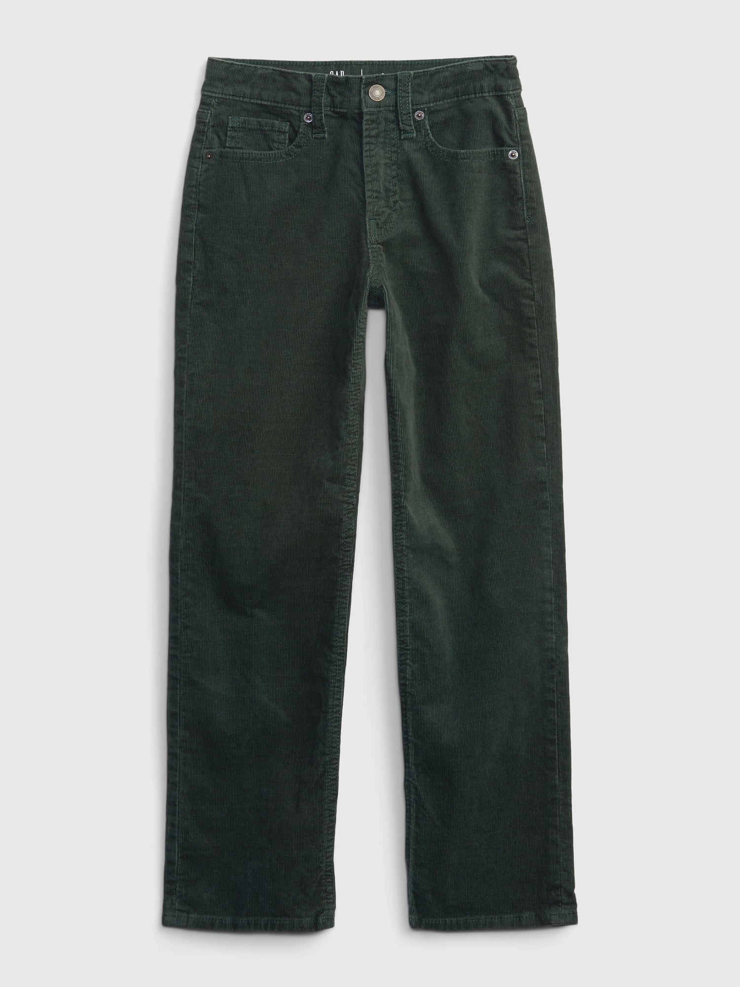 Gap Kids High Rise '90s Loose Jeans with Washwell green. 1