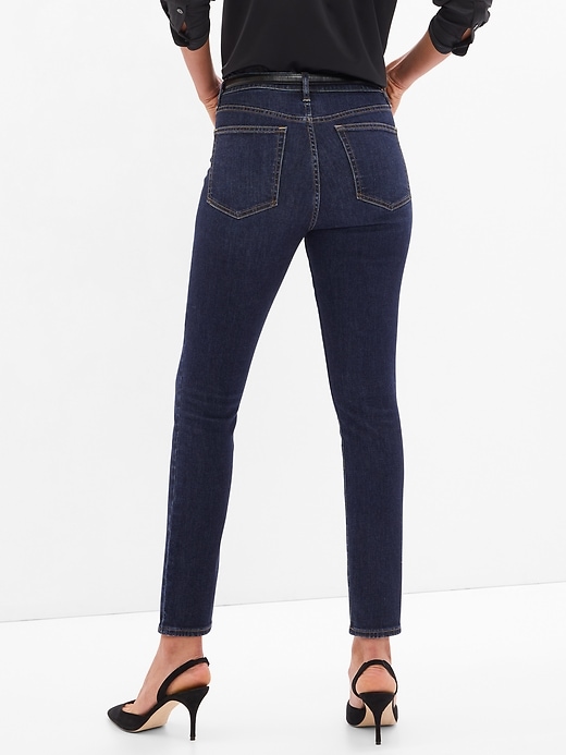 Image number 2 showing, High Rise True Skinny Jeans