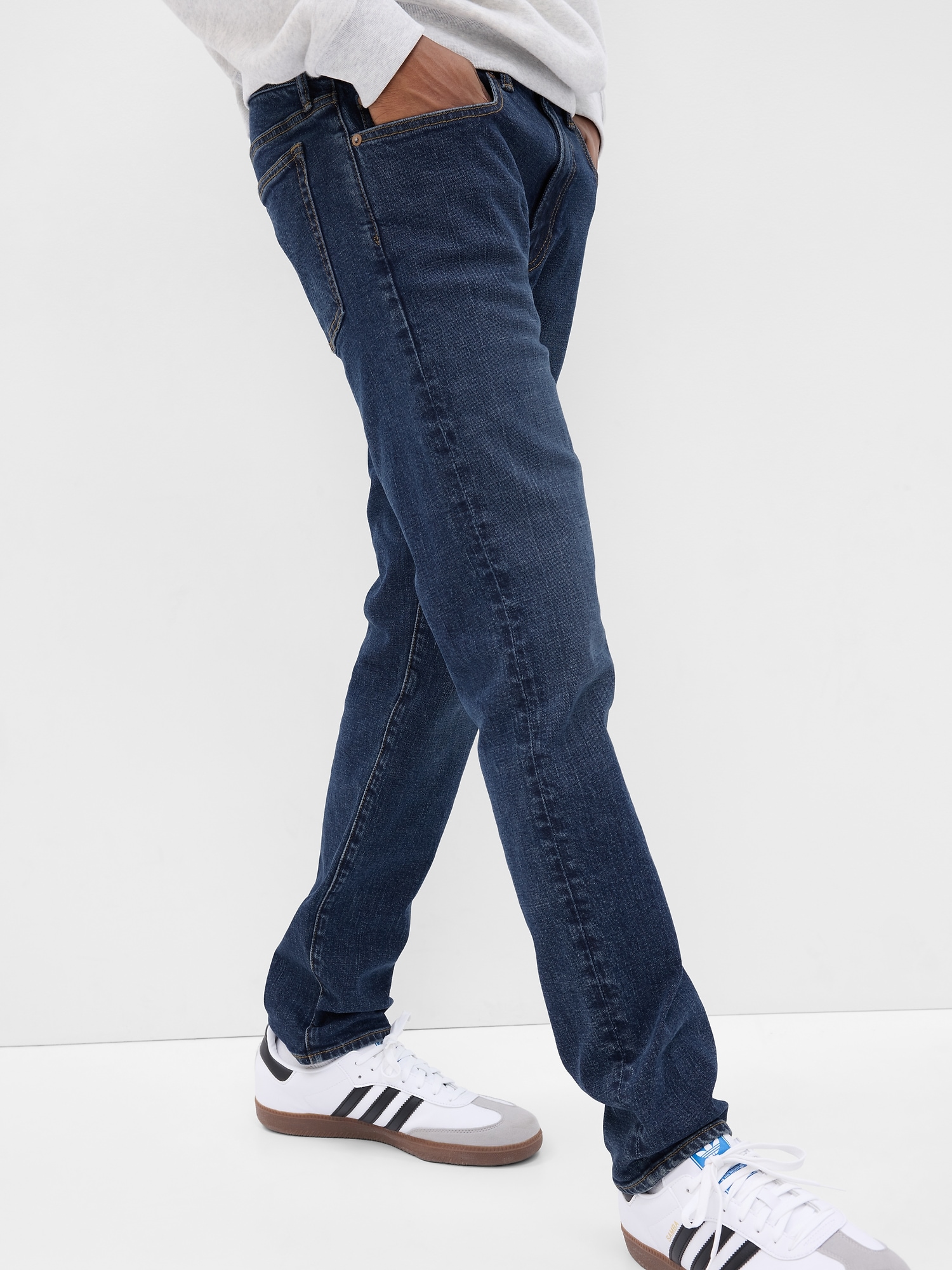 Gap Denim Soft Wear 30x32 (MEASURES 29X32) Slim Gray Stretch Jeans