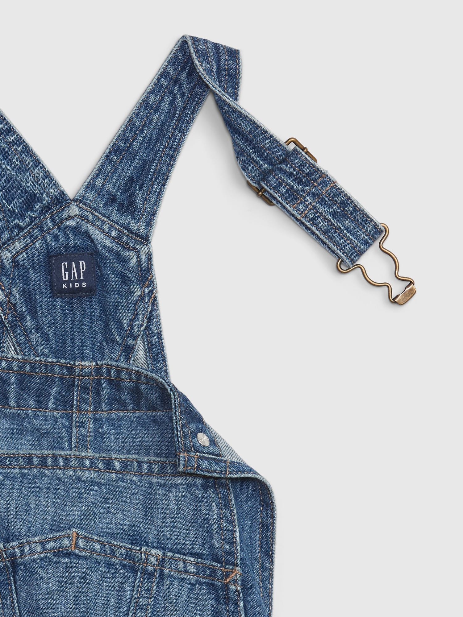 Gap discount denim shortalls