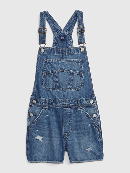 Gap denim sale shortalls