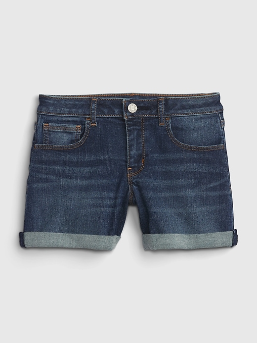 L'image numéro 1 présente Short mi-long en denim Washwell pour Enfant