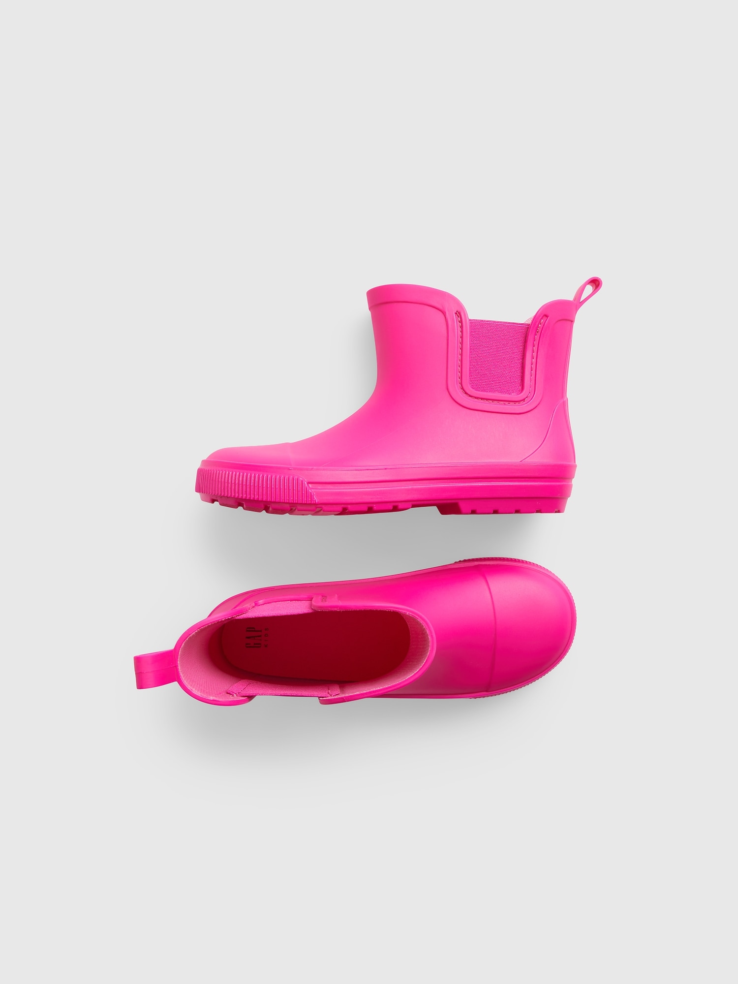 Gap Kids Neon Rain Boot pink. 1