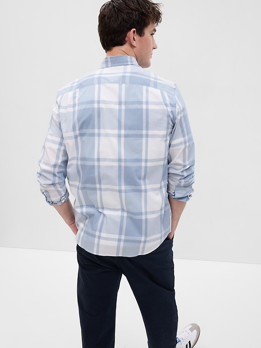 Image number 2 showing, All-Day Poplin Shirt in Standard Fit