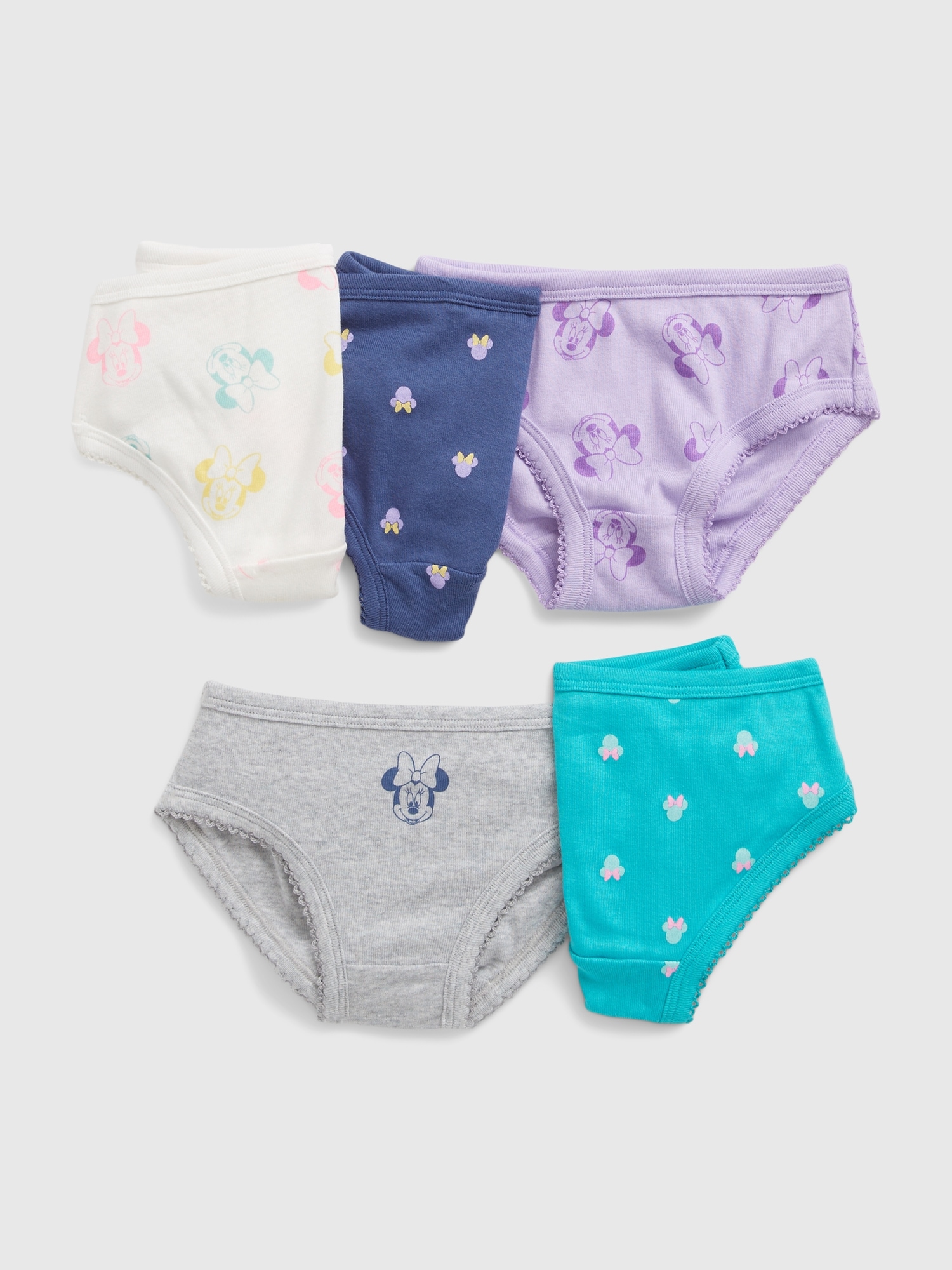 Toddler Girls Disney Junior Minnie Mouse Panties 3 Pack Underwear 2T/3T  45299069888