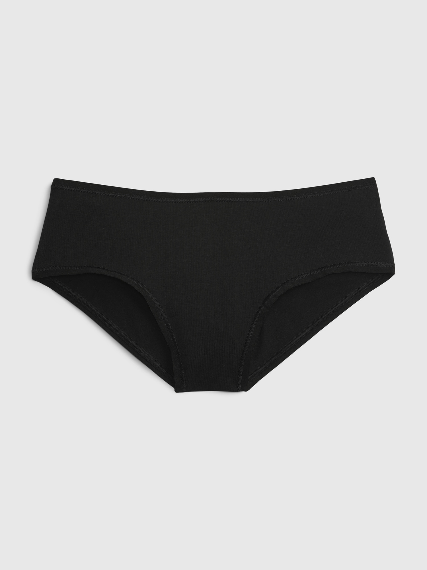 Women's Cotton Stretch Comfort Hipster Underwear - Auden™ Black