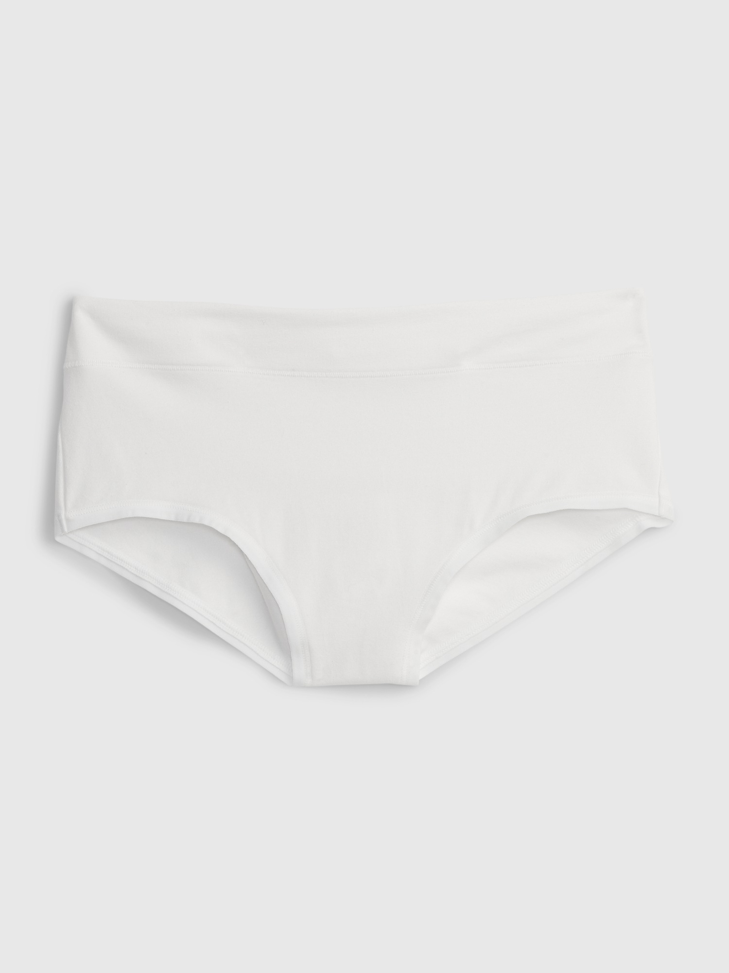 3-Pack Organic Cotton Stretch Logo Hipster Panty