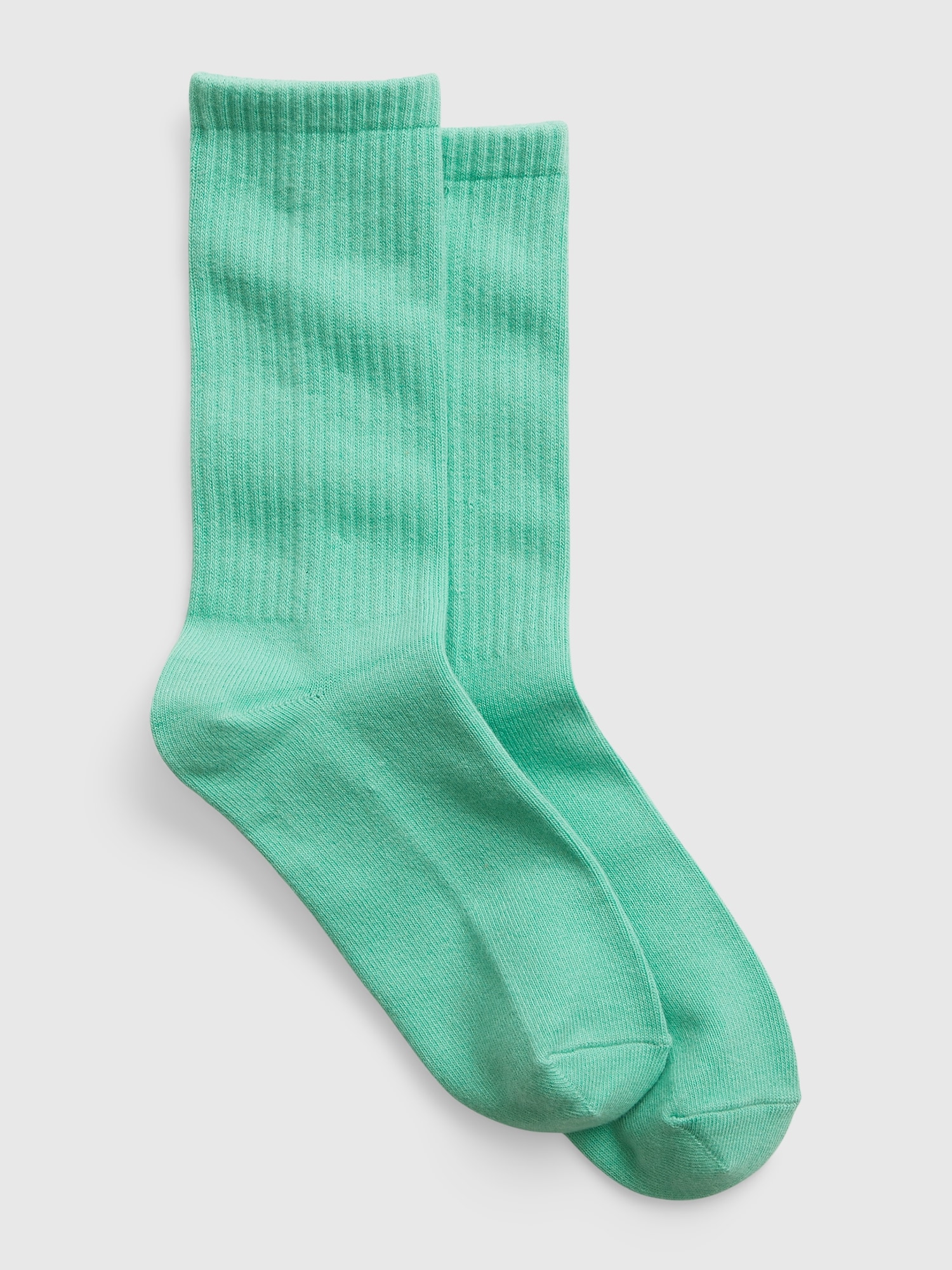 Gap Cotton Crew Socks green. 1