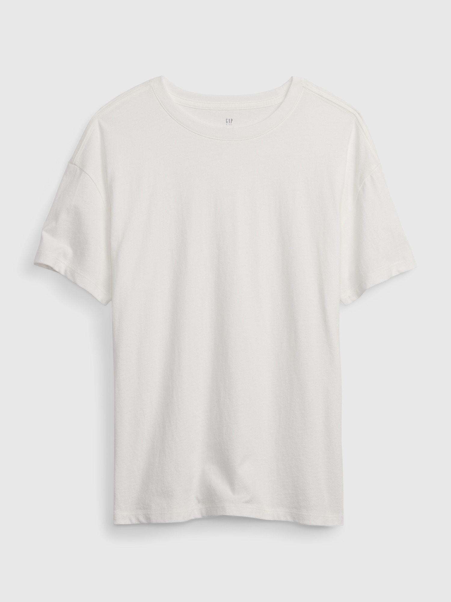 Gap Kids 100% Organic Cotton Tunic T-Shirt white. 1