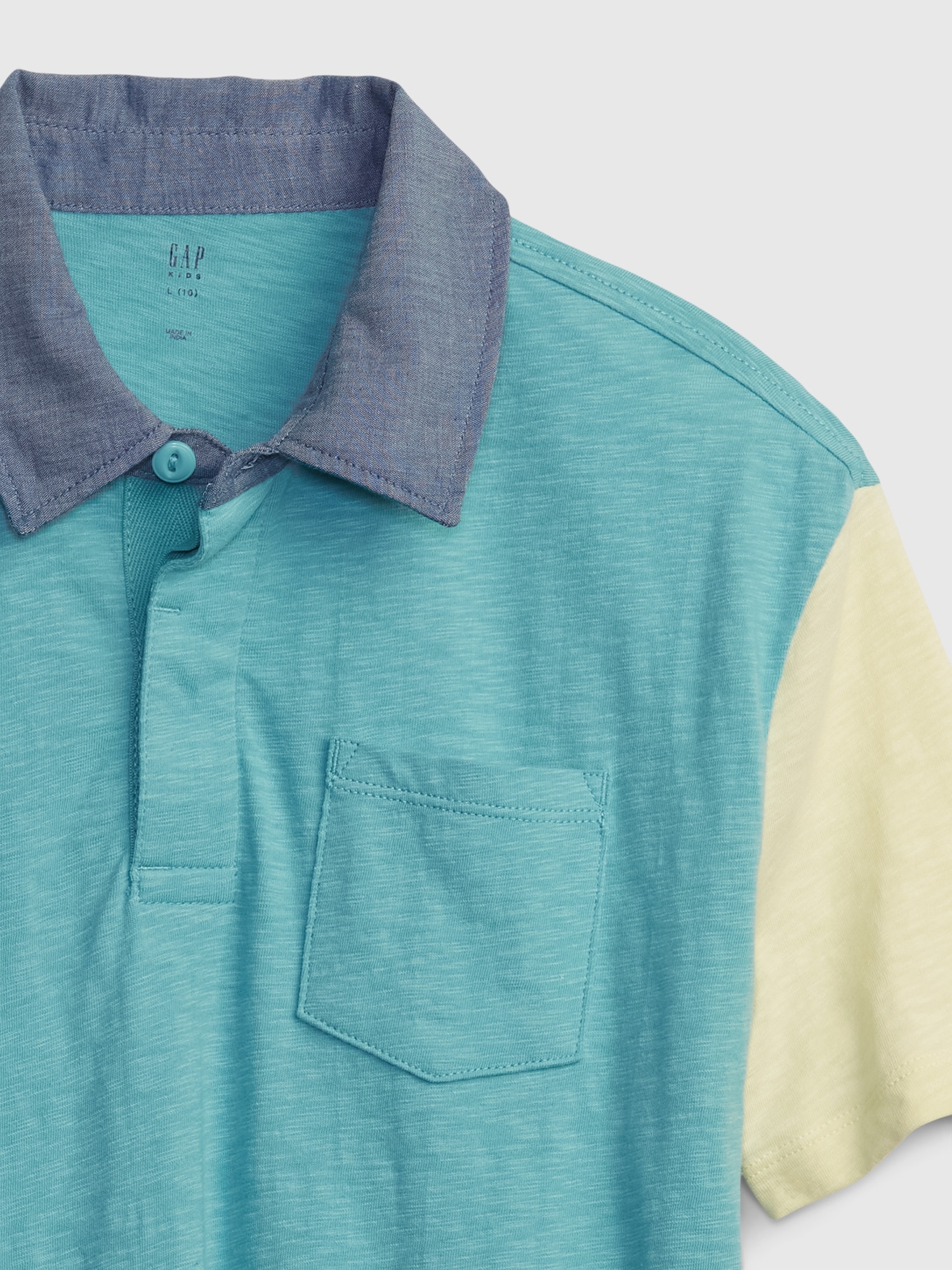 Boys turquoise outlet polo