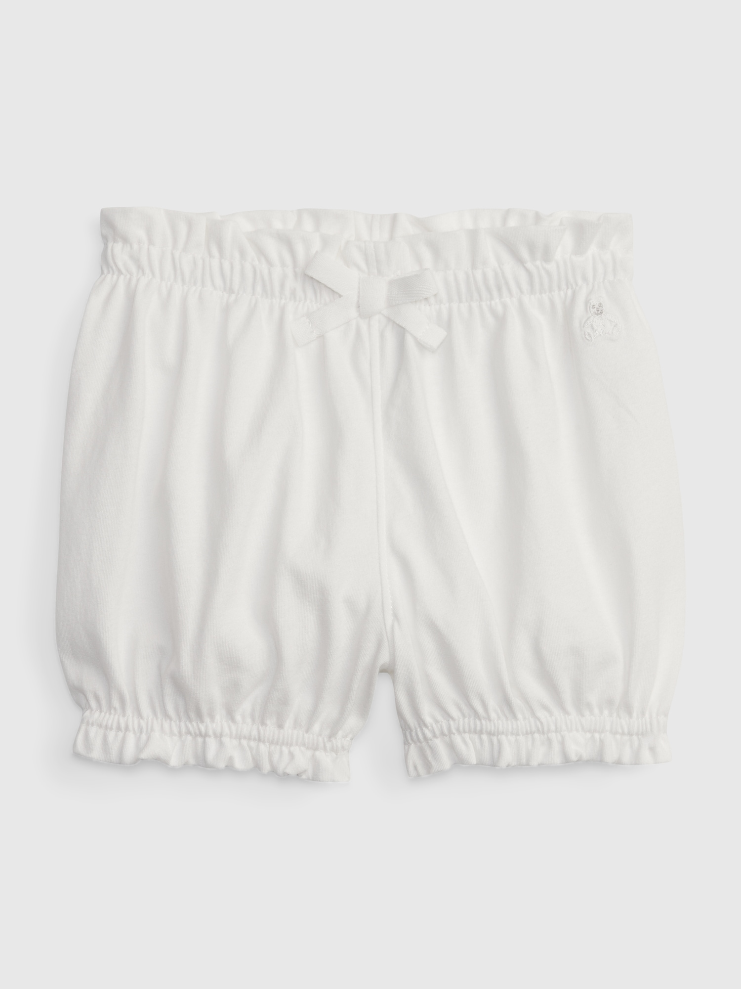 Gap Baby Organic Cotton Mix and Match Pull-On Shorts white. 1
