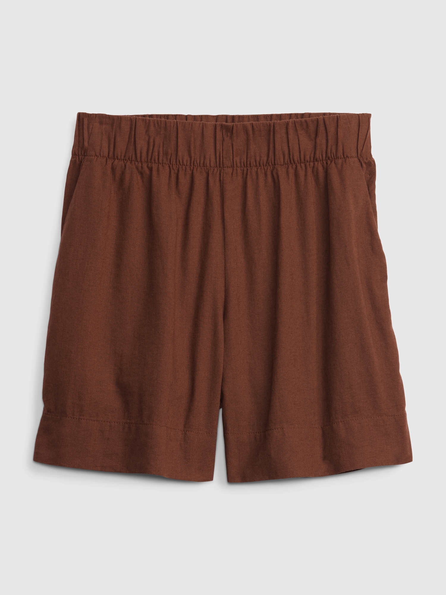 Gap - Pink Linen Shorts Rayon Linen