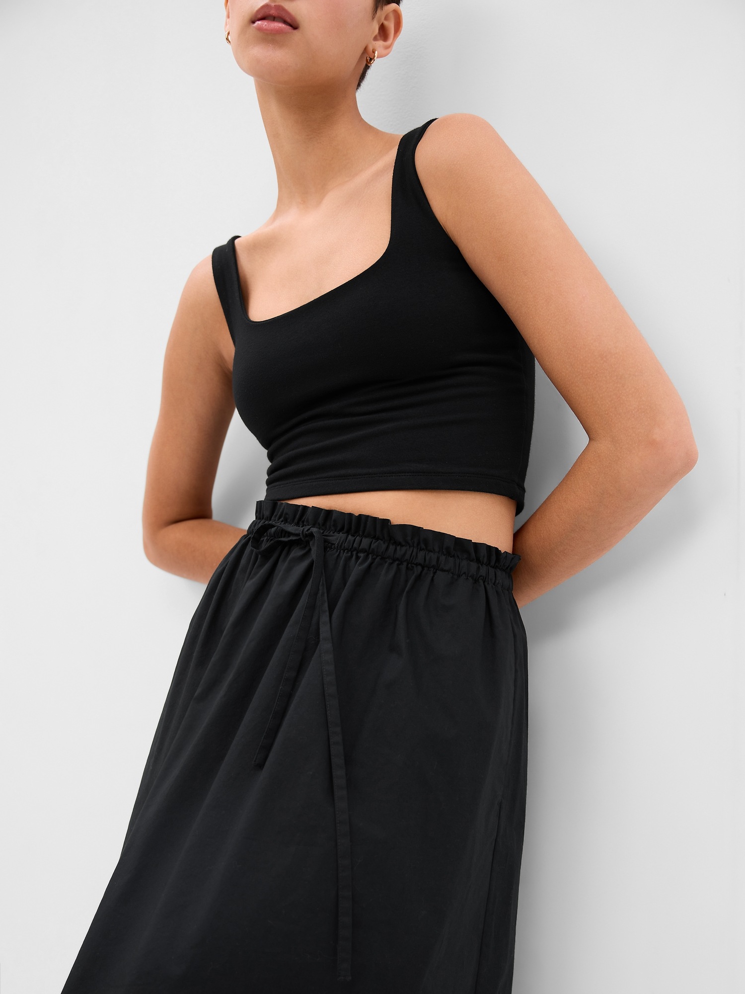 Next black paperbag discount skirt