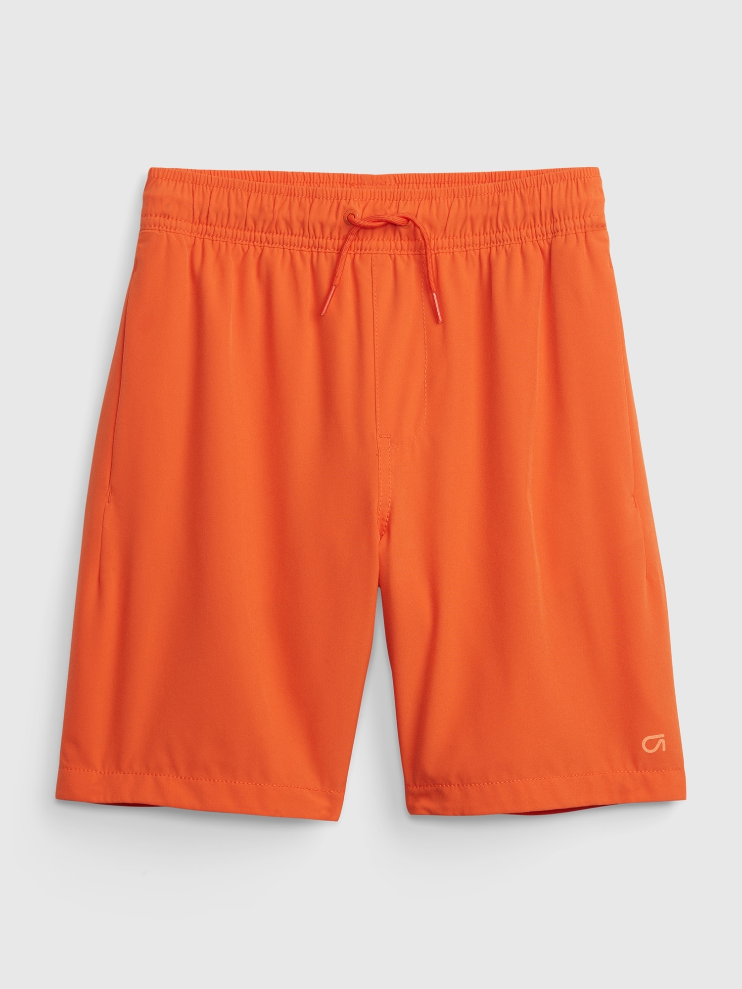 Gap Fit Kids Quick Dry Shorts orange. 1
