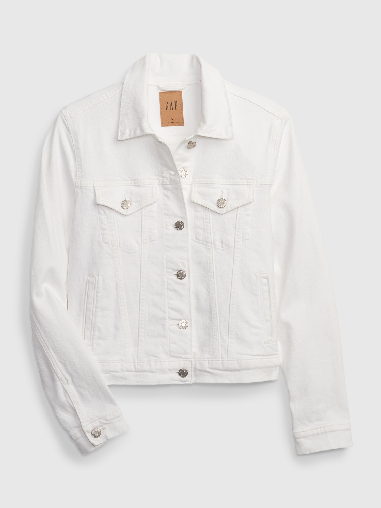 Denim white jacket outlet mens