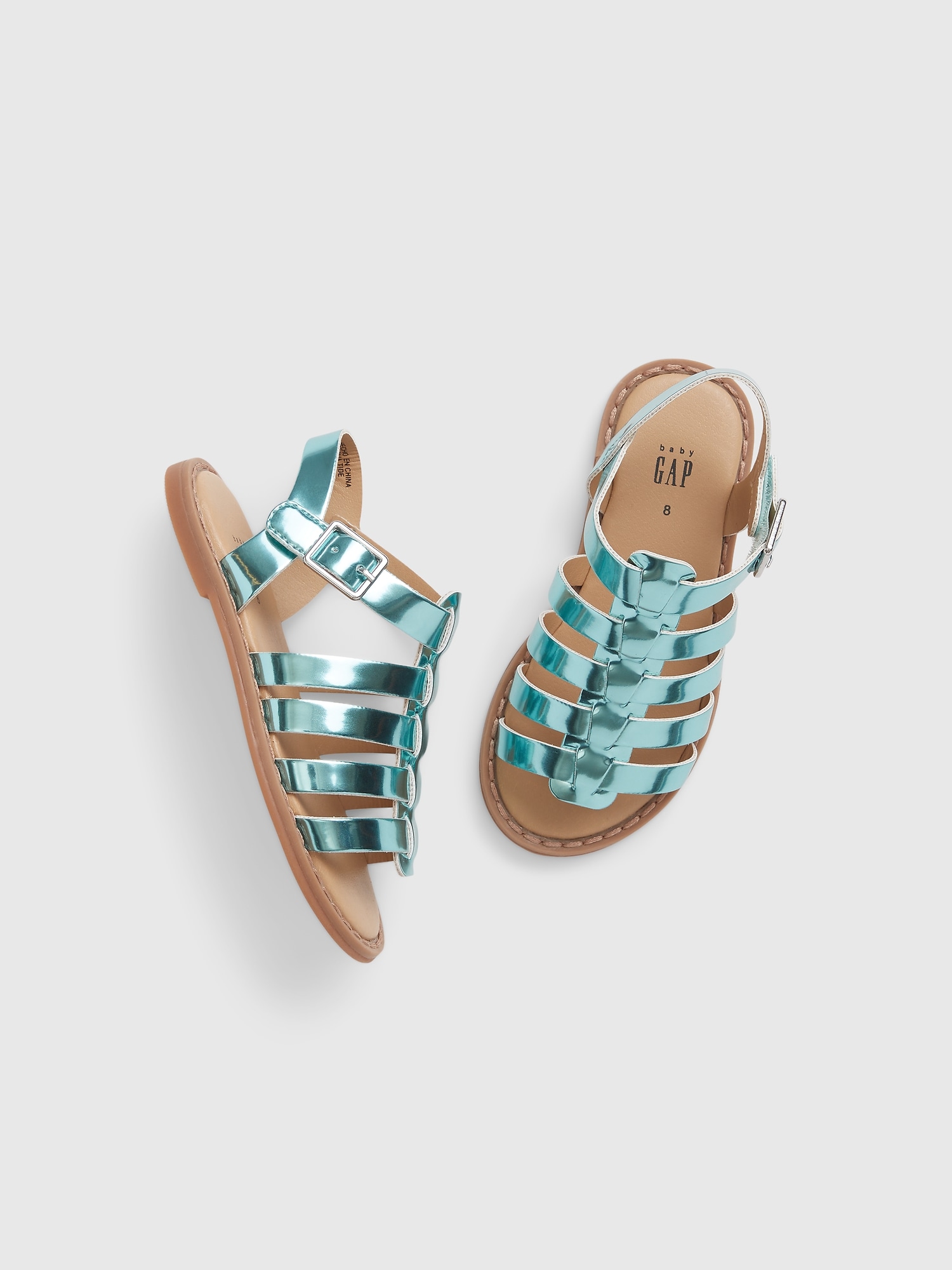 Gap Toddler Strappy Sandals blue. 1