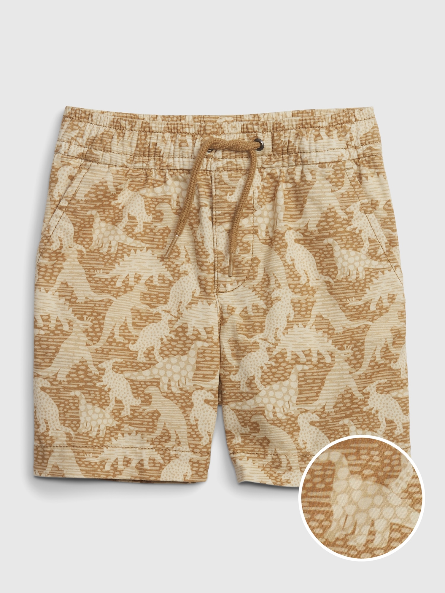 Gap Toddler Easy Pull-On Shorts beige. 1