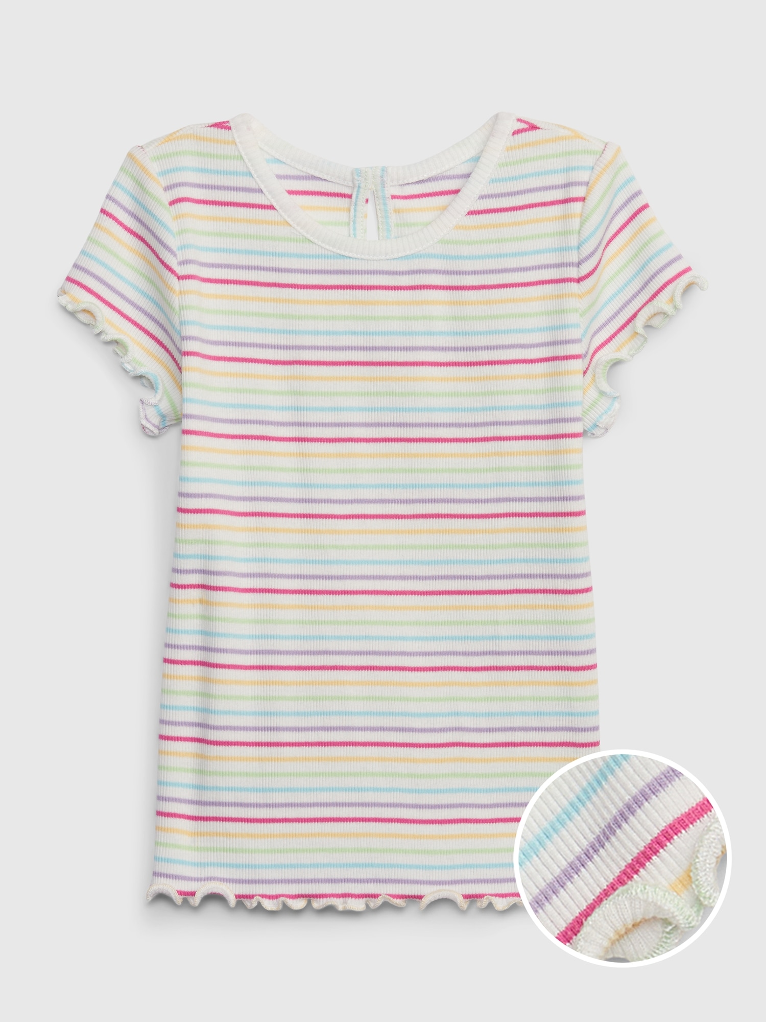 Gap Toddler Rib T-Shirt multi. 1