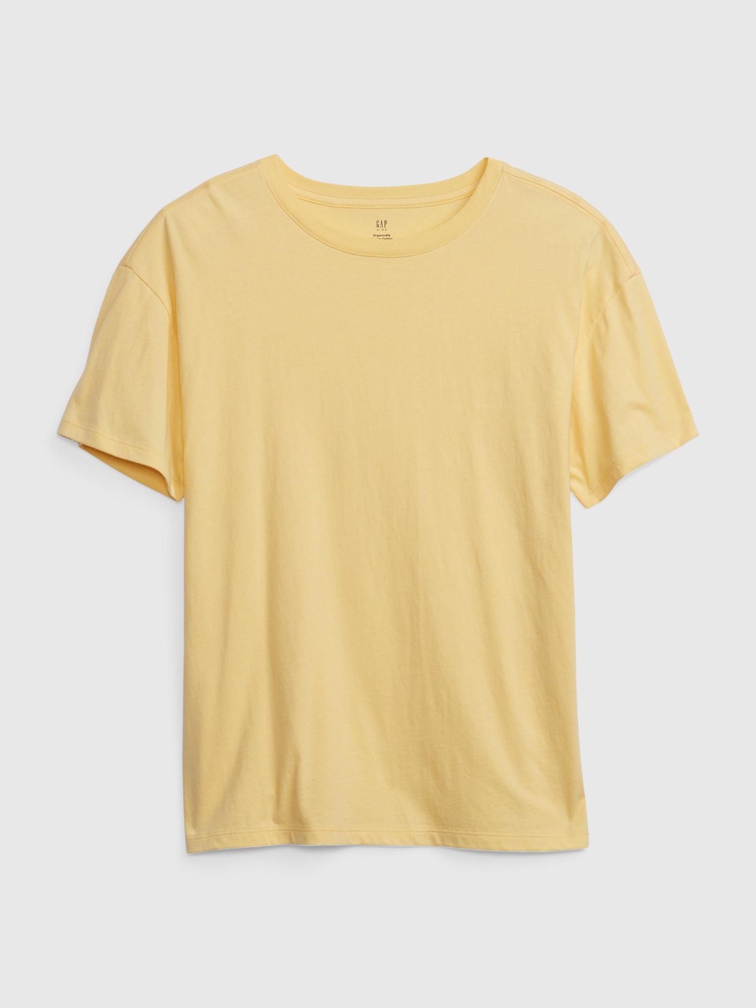 Gap Kids Organic Cotton Tunic T-Shirt yellow. 1