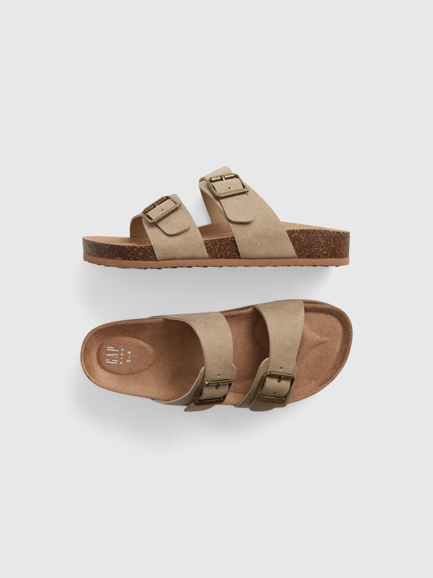 Gap Kids Buckle Cork Sandals multi. 1