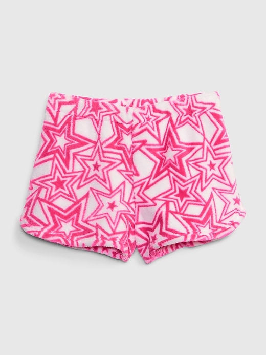 View large product image 1 of 1. Kids Fuzzy PJ Shorts