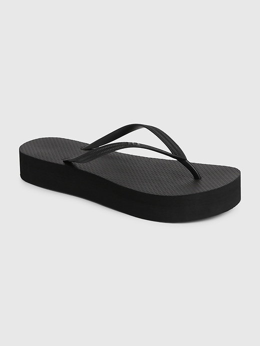 Image number 1 showing, Platform Flip Flops