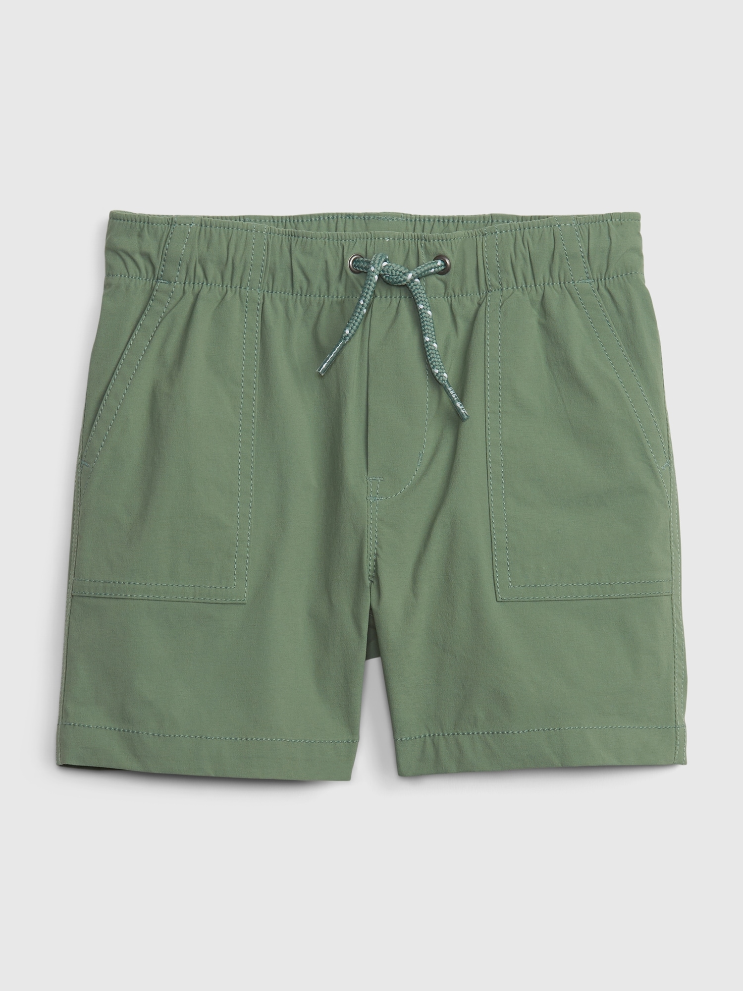 Gap Toddler Hybrid Pull-On Shorts green. 1