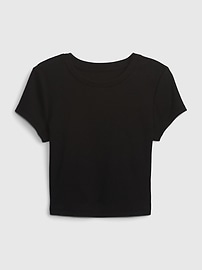 Getting Back To Square One cropped T-shirt  Black crop tee, Crop shirt, Black  crop tops