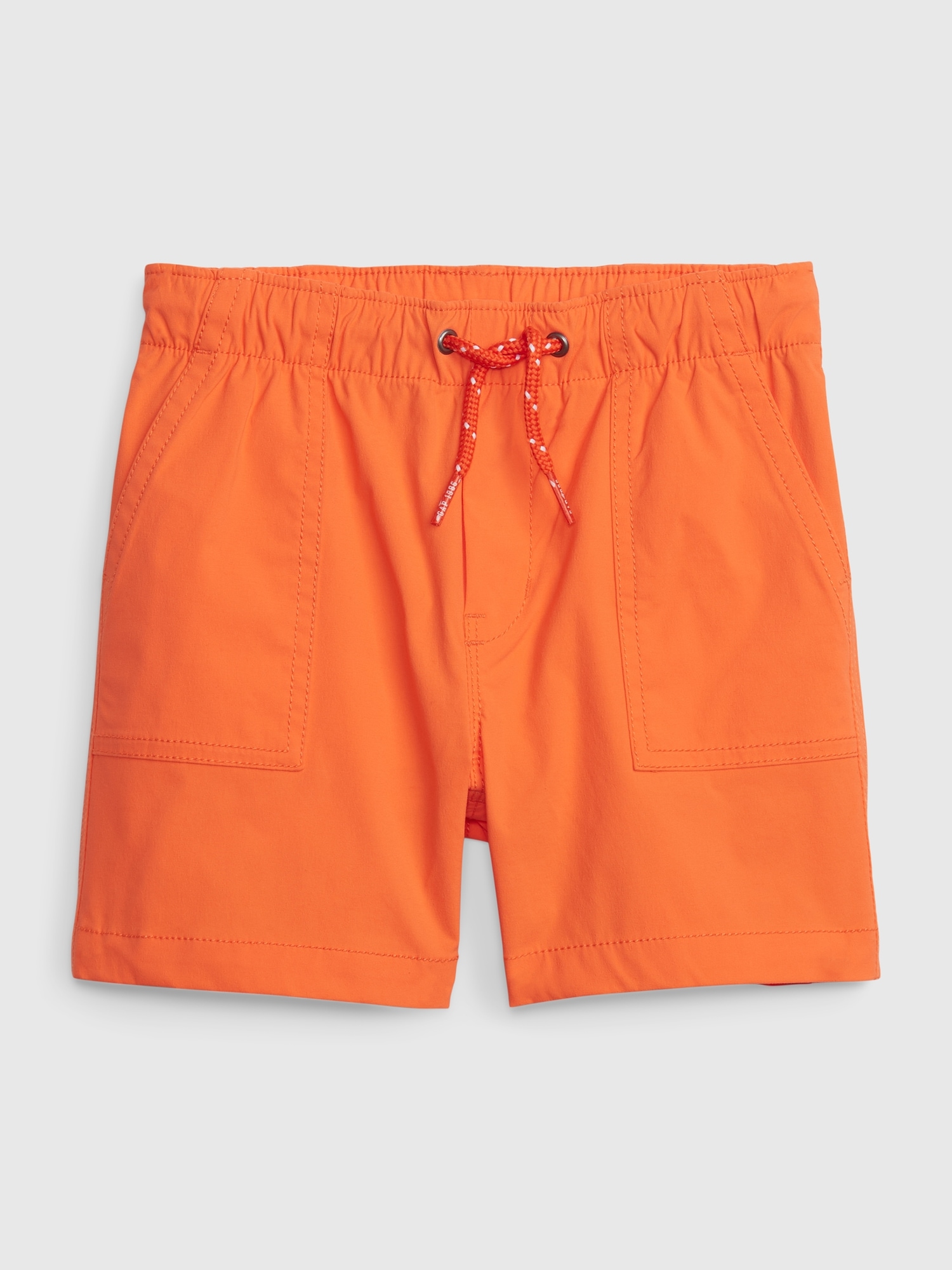 Gap Toddler Hybrid Pull-On Shorts orange. 1