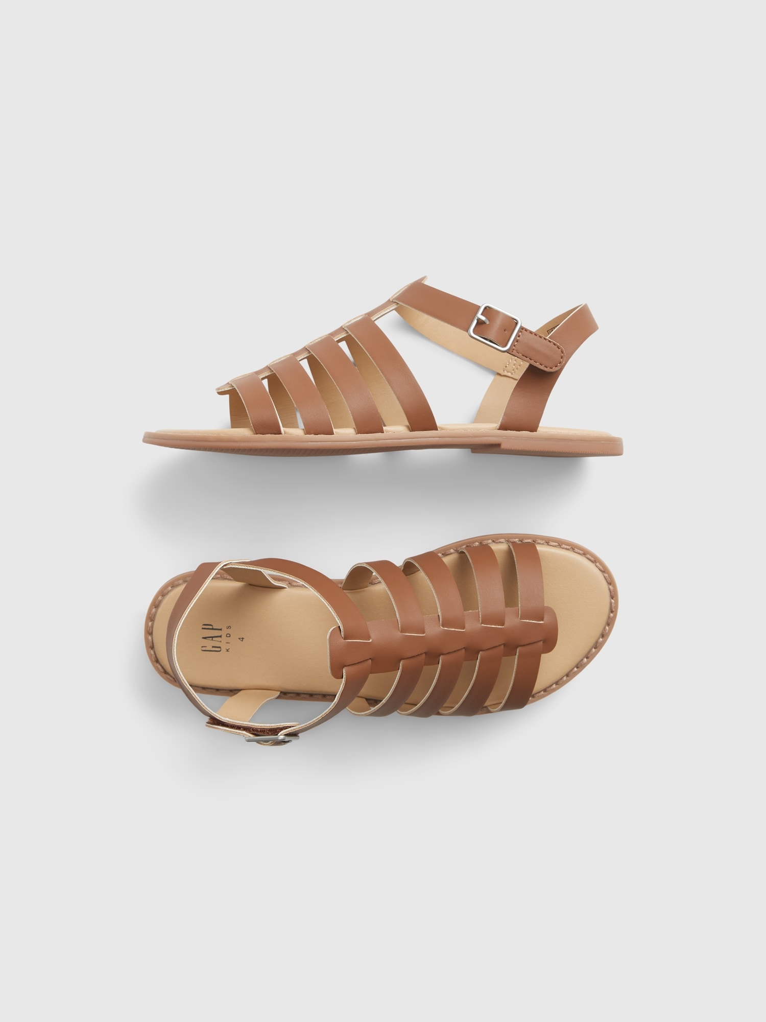 Gap Kids Strappy Sandals brown. 1