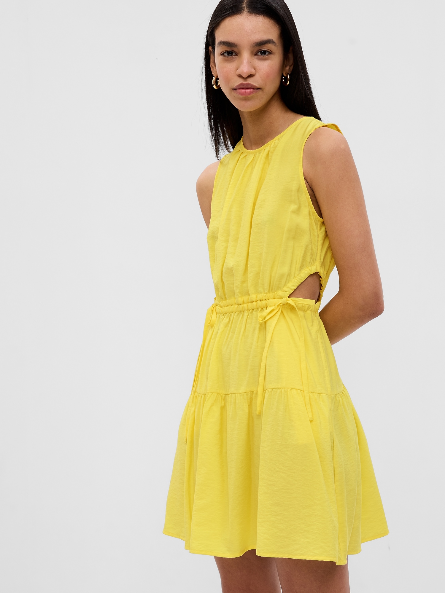 Gap yellow shop dress