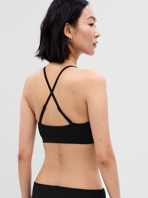 Seamless Rib Triangle Bralette by Cotton On Body Online