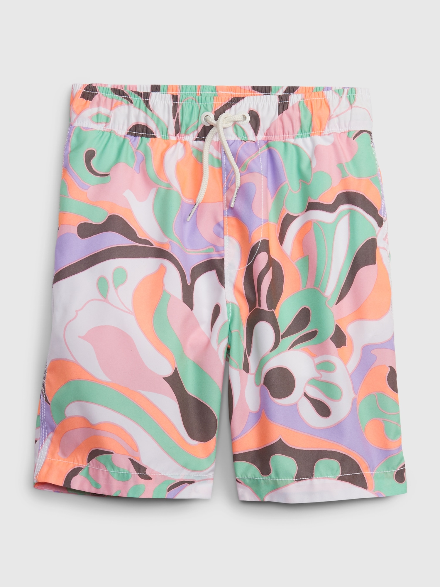 Gap Kids Recycled Swim Trunks multi. 1