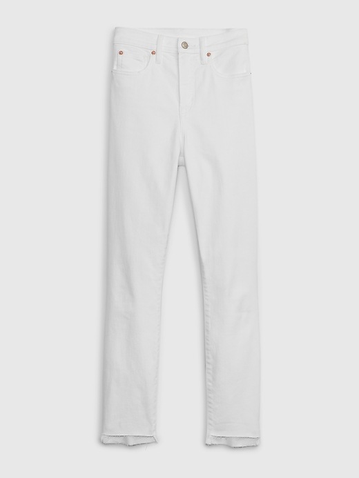 White skinny store jeans long length