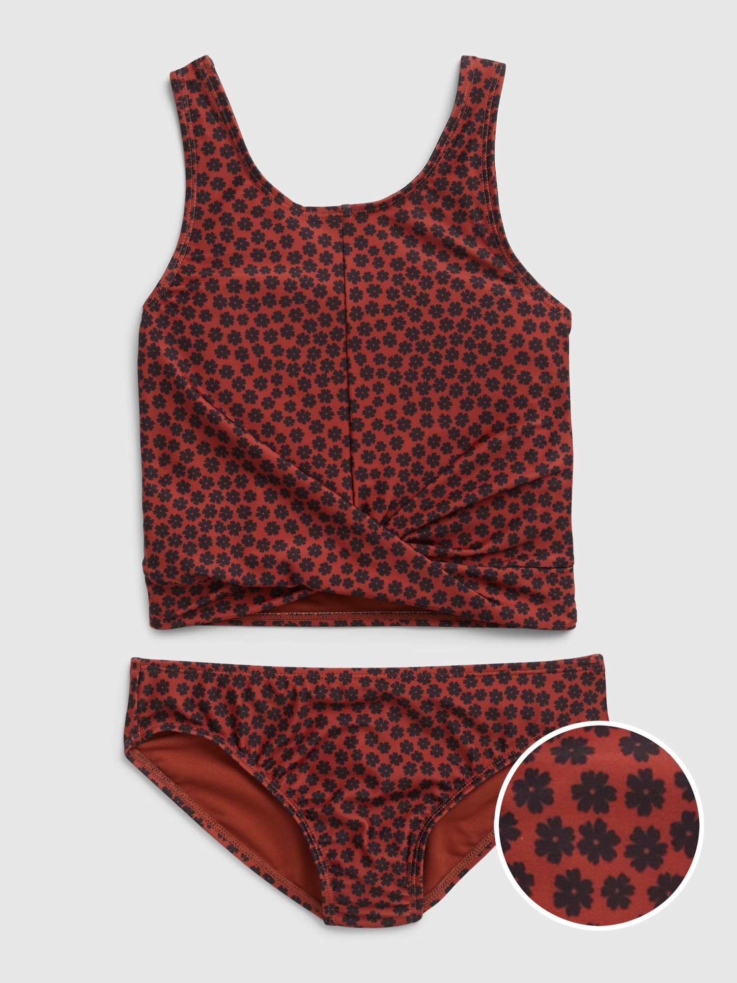 Gap Kids Recycled Tankini Swim Two-Piece multi. 1