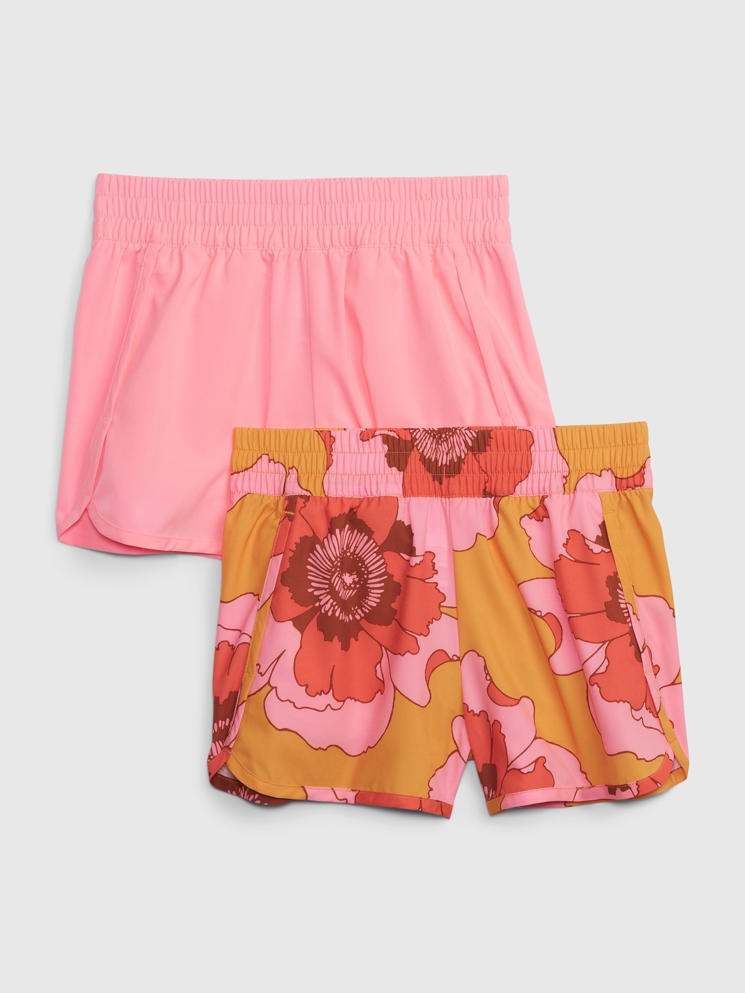 Kids' Floral Woven Short