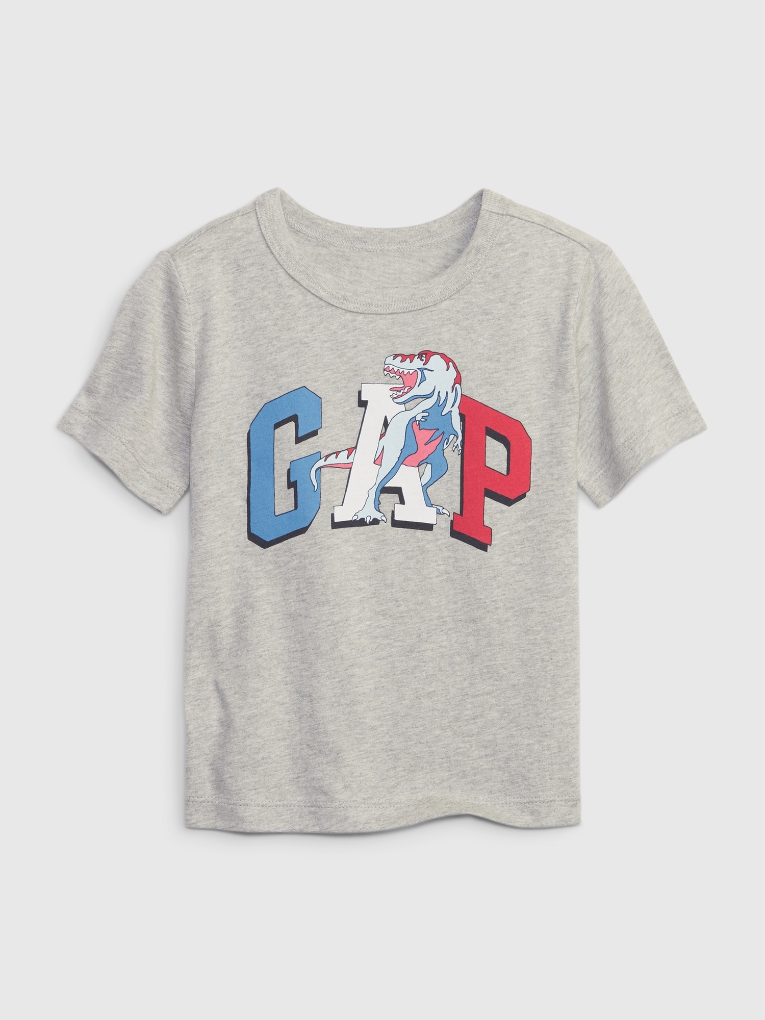 Gap Toddler Organic Cotton Mix and Match Graphic T-Shirt gray. 1