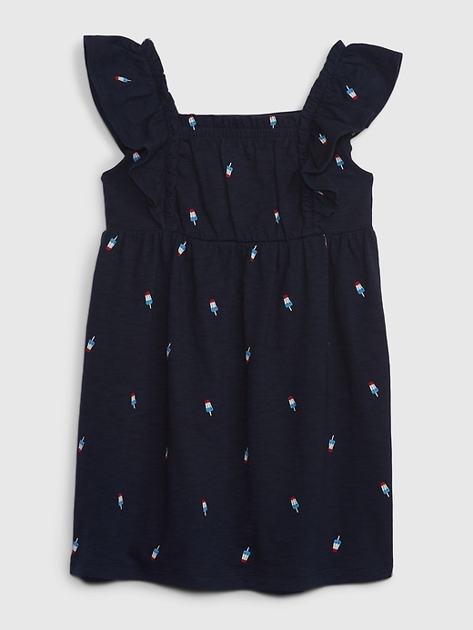 Image number 2 showing, Toddler Flutter Sleeve Dress