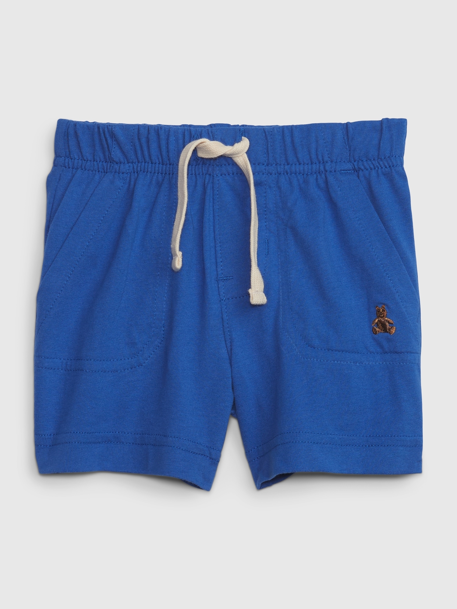 Gap Baby 100% Organic Cotton Mix and Match Pull-On Shorts blue. 1