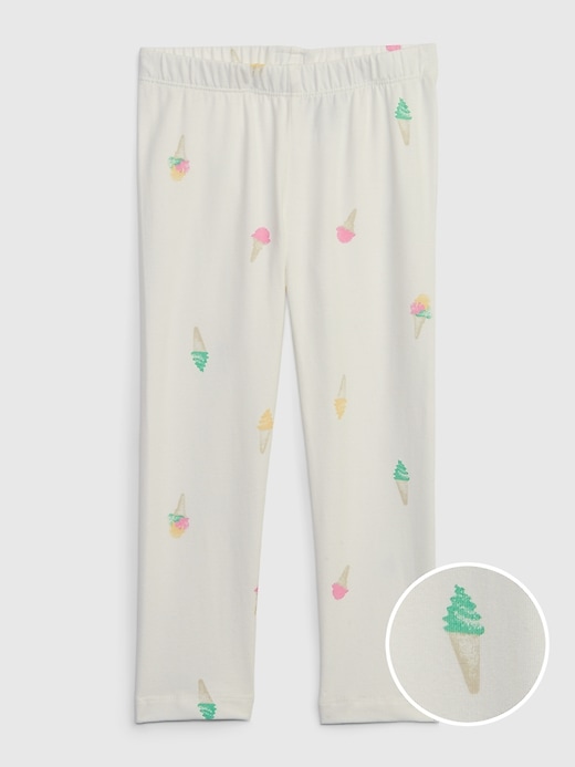 View large product image 1 of 1. Toddler Organic Cotton Mix and Match Leggings