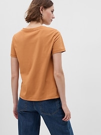 Organic Cotton Vintage V-Neck T-Shirt | Gap