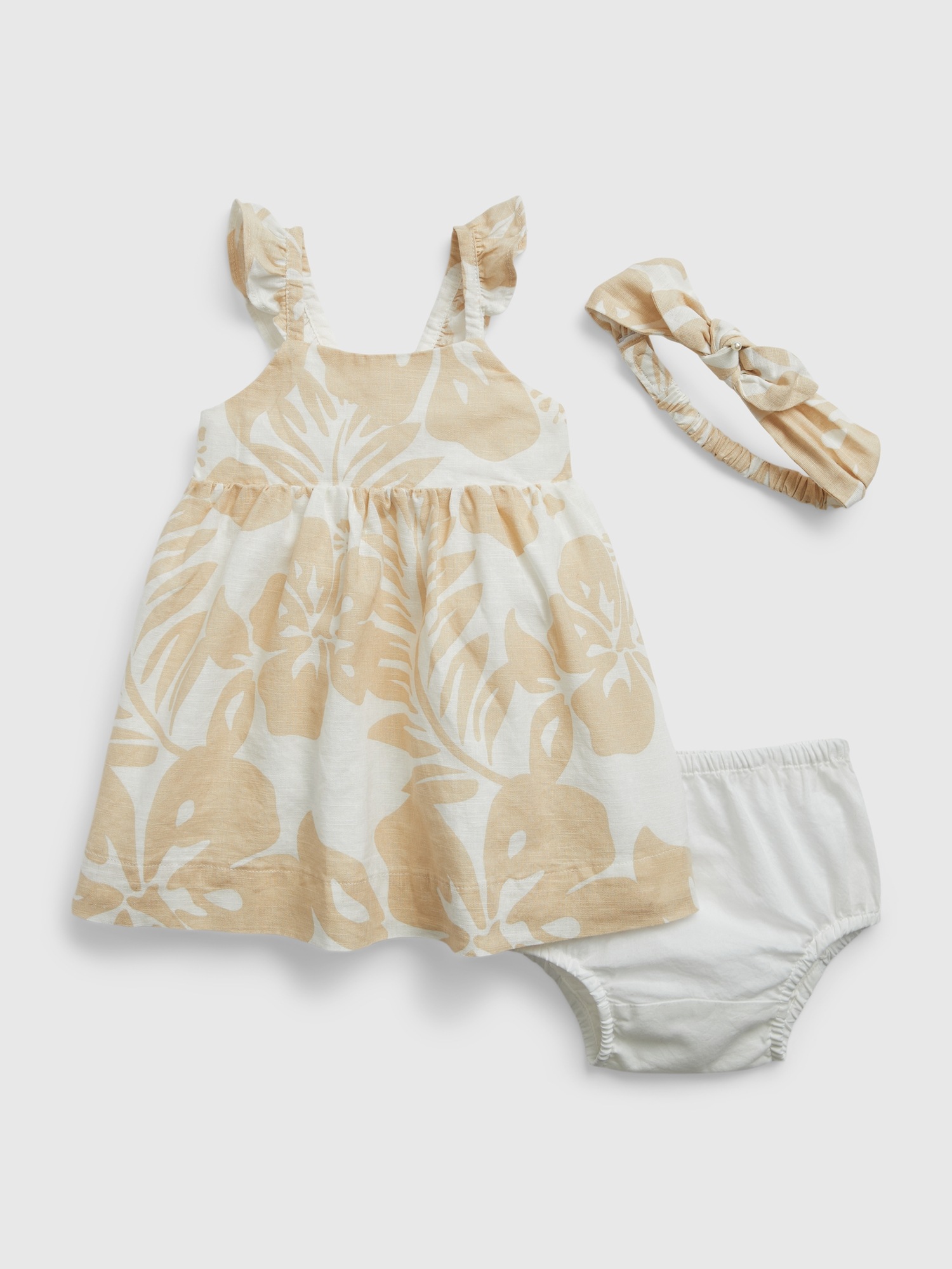 Lavender Floral Cotton Baby Dress Set Back With Lining Perfect For Summer  From Jia08, $19.95