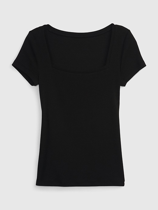 Modern Square Neck T-Shirt