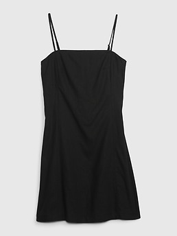 Gap Linen-Blend Mini Dress