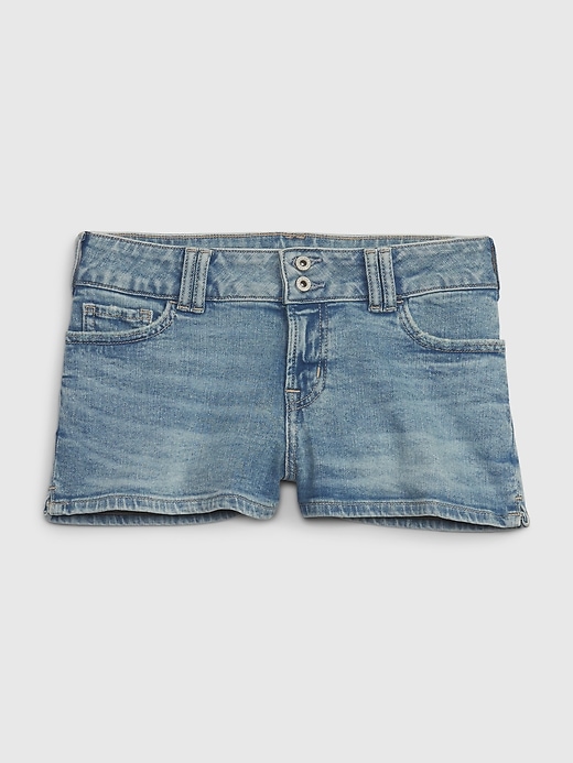 Low Rise Y2K Denim Shorts