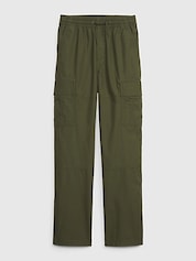 Boys Green Utility Cuffed Pants (3120500)