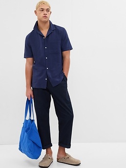 Seersucker Vacay Shirt | Gap