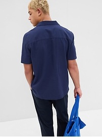 Seersucker Vacay Shirt | Gap